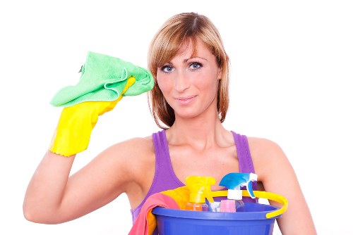 Person reviewing a carpet cleaning complaint form