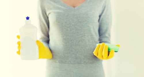 Professional house clearance in a North London home
